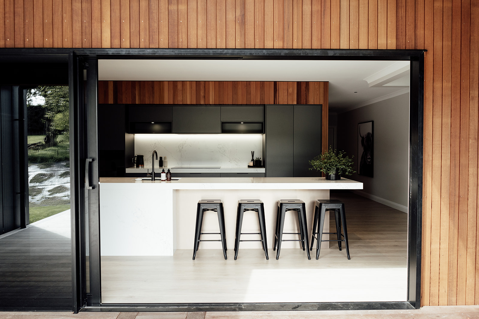 new home kitchen doors cedar